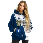 byu cougars achmed skull blue hoodie best selling