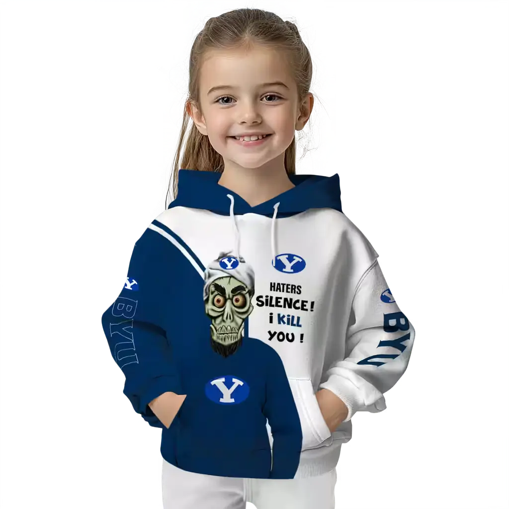 byu cougars achmed skull blue hoodie top rated byu cougars achmed skull blue hoodie top rated