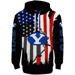 byu cougars american pride black hoodie best selling
