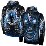 byu cougars demonic skull blue black hoodie best selling