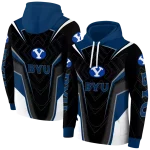 byu cougars futuristic pattern blue black hoodie best selling