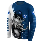 byu cougars jack skellington blue hoodie best selling