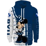 byu cougars minnie mouse blue hoodie best selling