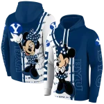 byu cougars minnie mouse blue hoodie best selling