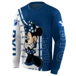 byu cougars minnie mouse blue hoodie best selling