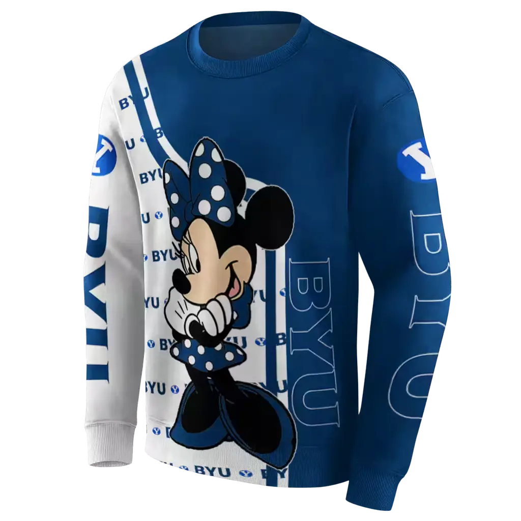 byu cougars minnie mouse blue hoodie new arrival byu cougars minnie mouse blue hoodie new arrival