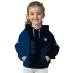 byu cougars monogram pattern blue hoodie best selling