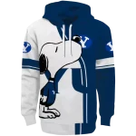 byu cougars playful snoopy blue hoodie best selling