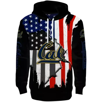 california golden bears american pride black hoodie best selling