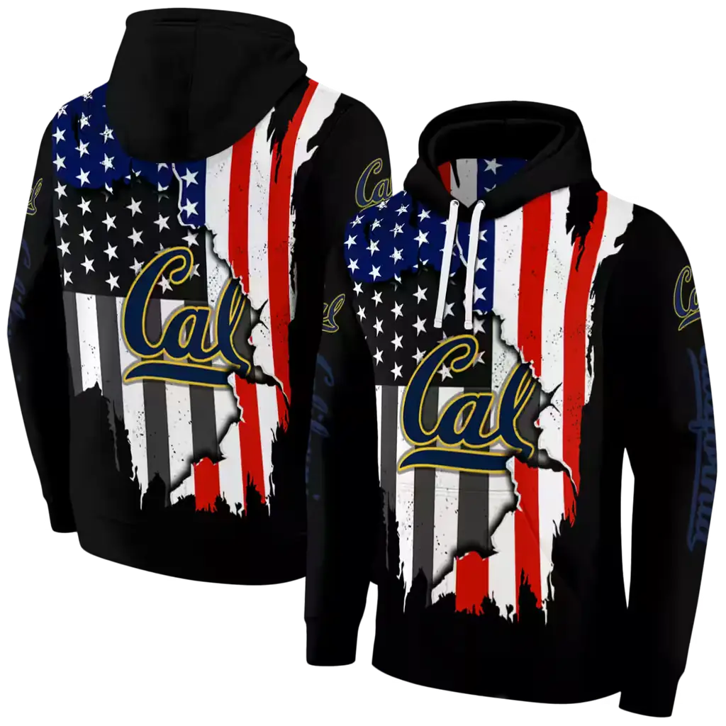 california golden bears american pride black hoodie fashion forward california golden bears american pride black hoodie fashion forward