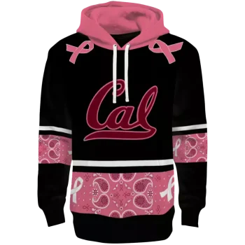 california golden bears awareness ribbon black pink hoodie best selling