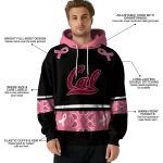 california golden bears awareness ribbon black pink hoodie best selling