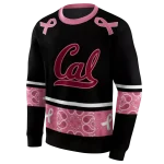 california golden bears awareness ribbon black pink hoodie best selling
