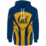 california golden bears concentric lines blue black hoodie best selling