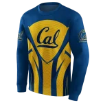 california golden bears concentric lines blue black hoodie best selling