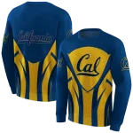 california golden bears concentric lines blue black hoodie best selling