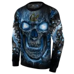california golden bears demonic skull blue black hoodie best selling