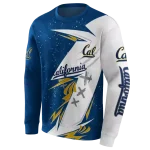 california golden bears dynamic slash blue white hoodie best selling
