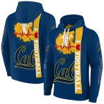california golden bears football heartbeat blue hoodie best selling