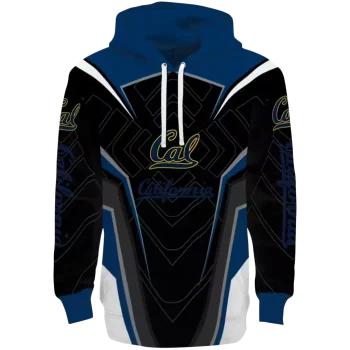 california golden bears futuristic pattern blue black hoodie best selling
