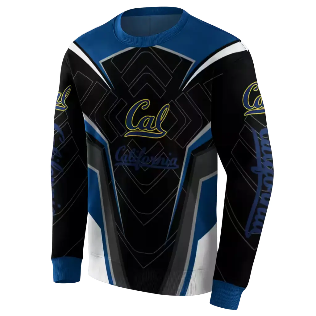 california golden bears futuristic pattern blue black hoodie new arrival california golden bears futuristic pattern blue black hoodie new arrival
