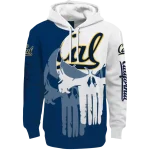california golden bears graphic punisher blue white hoodie best selling