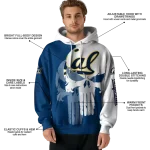 california golden bears graphic punisher blue white hoodie best selling