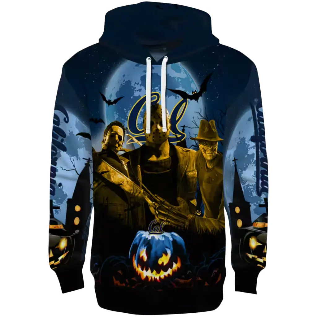 california golden bears halloween vibes blue black hoodie best selling california golden bears halloween vibes blue black hoodie best selling