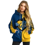 california golden bears heartbeat graphic blue hoodie best selling