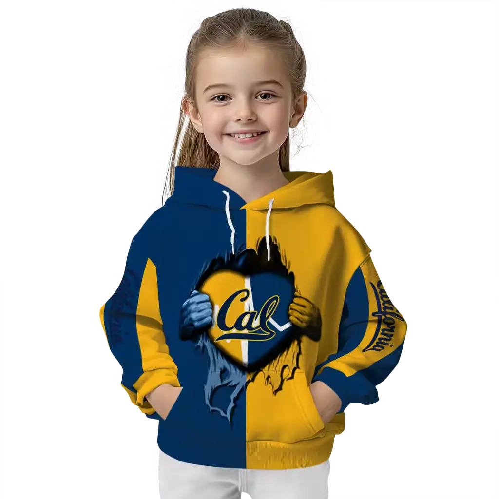 california golden bears heartbeat graphic blue hoodie top rated california golden bears heartbeat graphic blue hoodie top rated