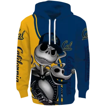 california golden bears jack skellington blue hoodie best selling
