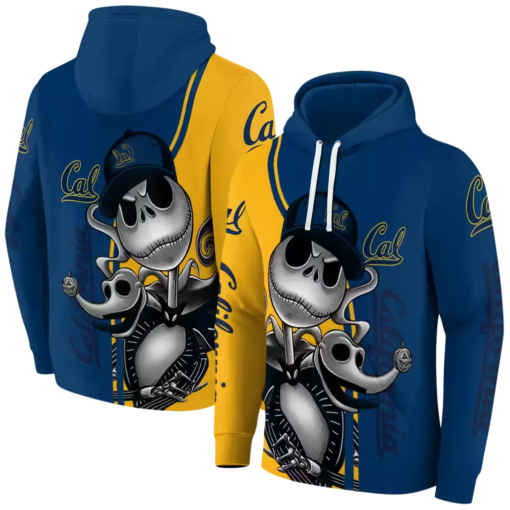 california golden bears jack skellington blue hoodie fashion forward california golden bears jack skellington blue hoodie fashion forward