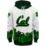 california golden bears lucky motif white green hoodie best selling