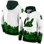 california golden bears lucky motif white green hoodie best selling