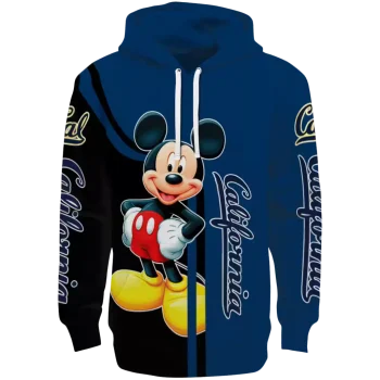 california golden bears mickey mouse blue black hoodie best selling