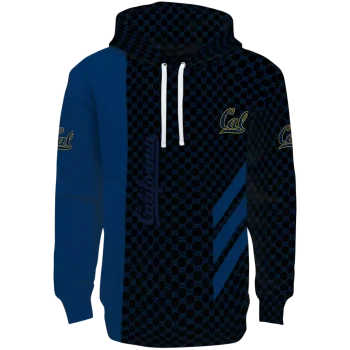 california golden bears monogram pattern blue hoodie best selling