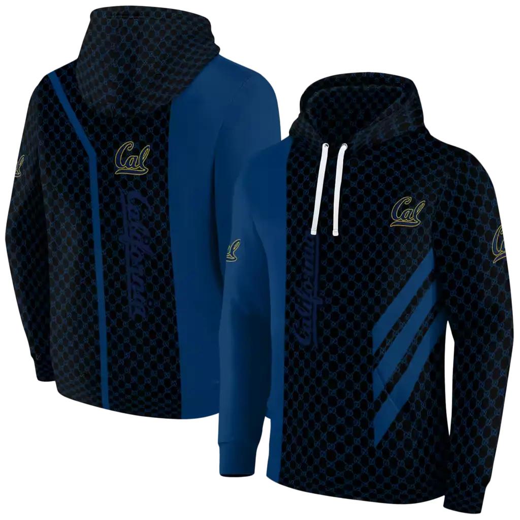 california golden bears monogram pattern blue hoodie fashion forward california golden bears monogram pattern blue hoodie fashion forward