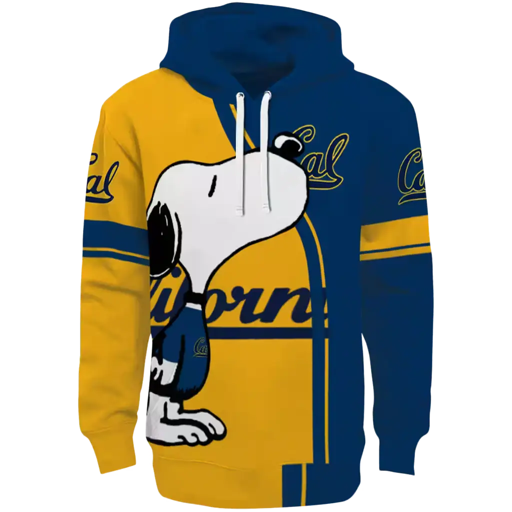 california golden bears playful snoopy blue hoodie best selling california golden bears playful snoopy blue hoodie best selling
