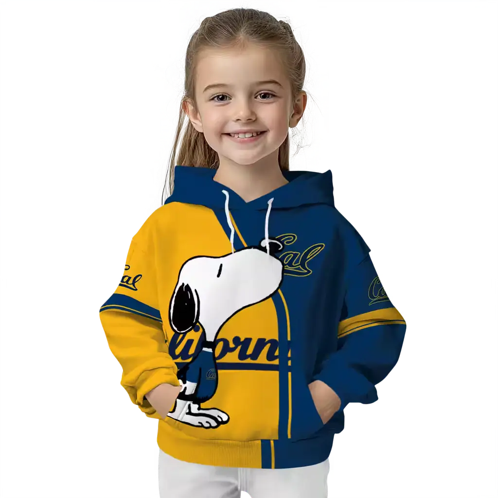 california golden bears playful snoopy blue hoodie top rated california golden bears playful snoopy blue hoodie top rated