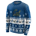 california golden bears reindeer motif blue hoodie best selling