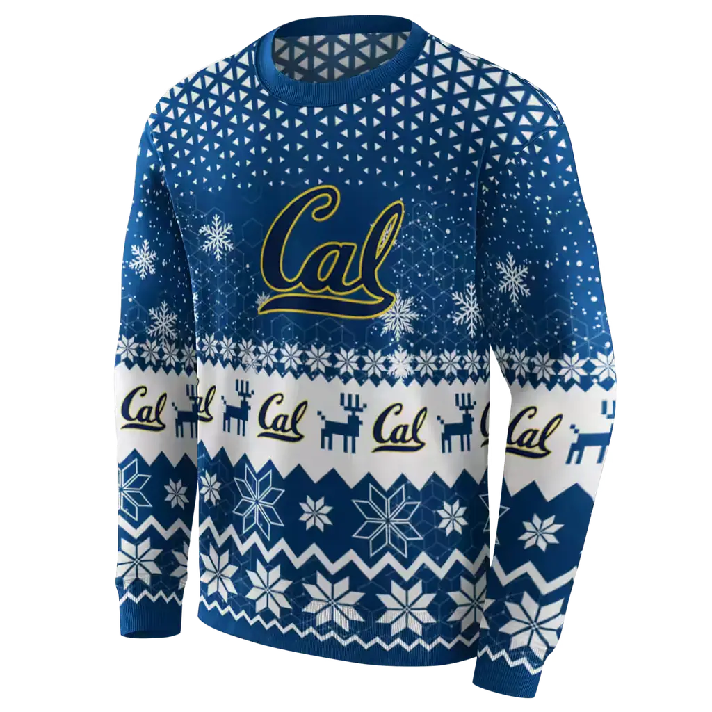 california golden bears reindeer motif blue hoodie new arrival california golden bears reindeer motif blue hoodie new arrival