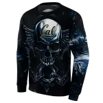 california golden bears skull artwork blue black hoodie best selling