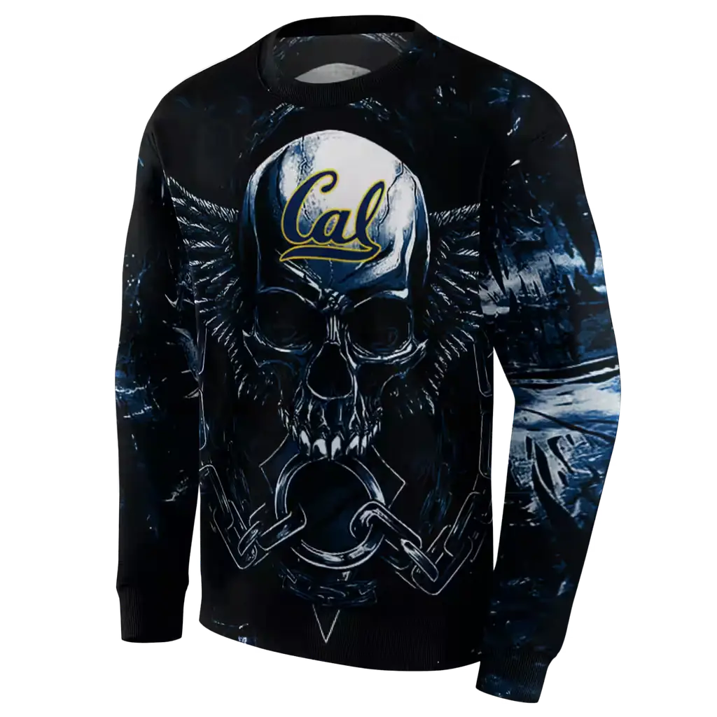 california golden bears skull artwork blue black hoodie new arrival california golden bears skull artwork blue black hoodie new arrival