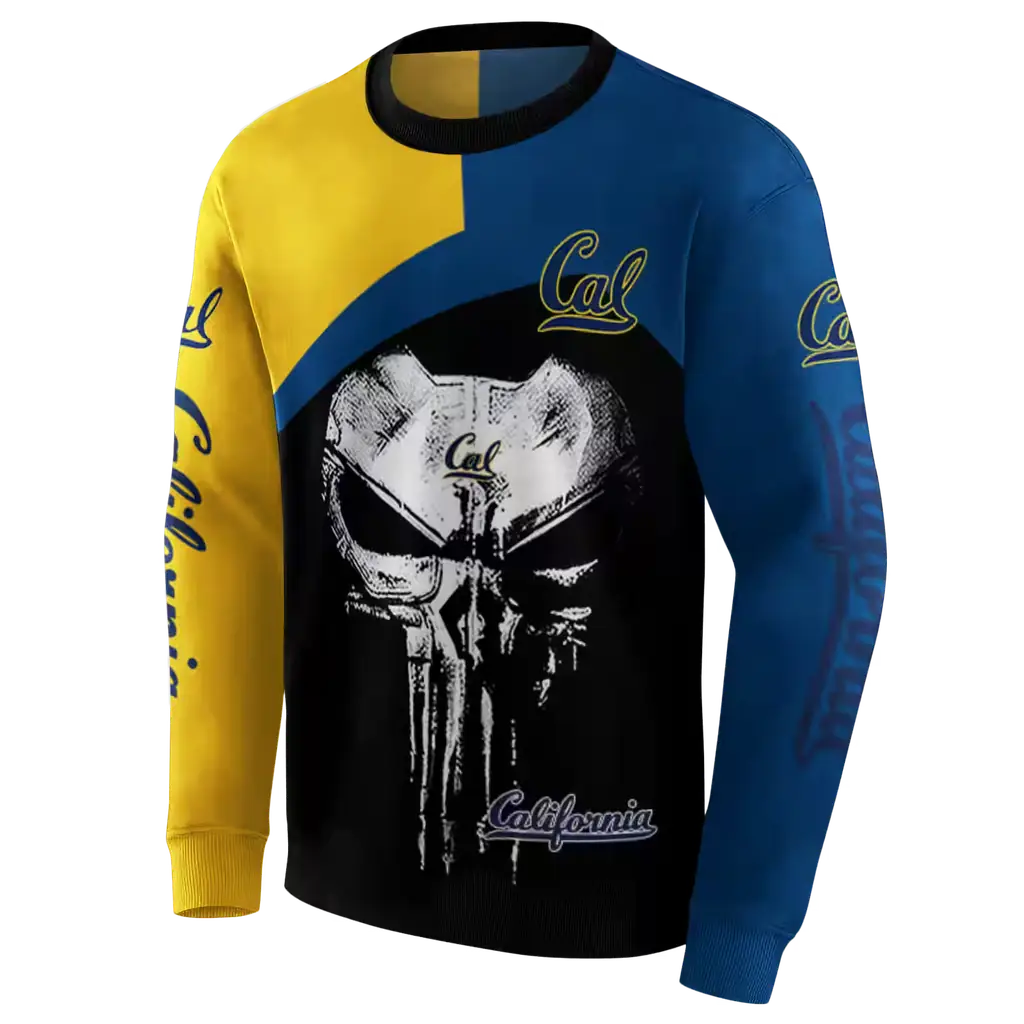 california golden bears skull punisher gold black hoodie new arrival california golden bears skull punisher gold black hoodie new arrival