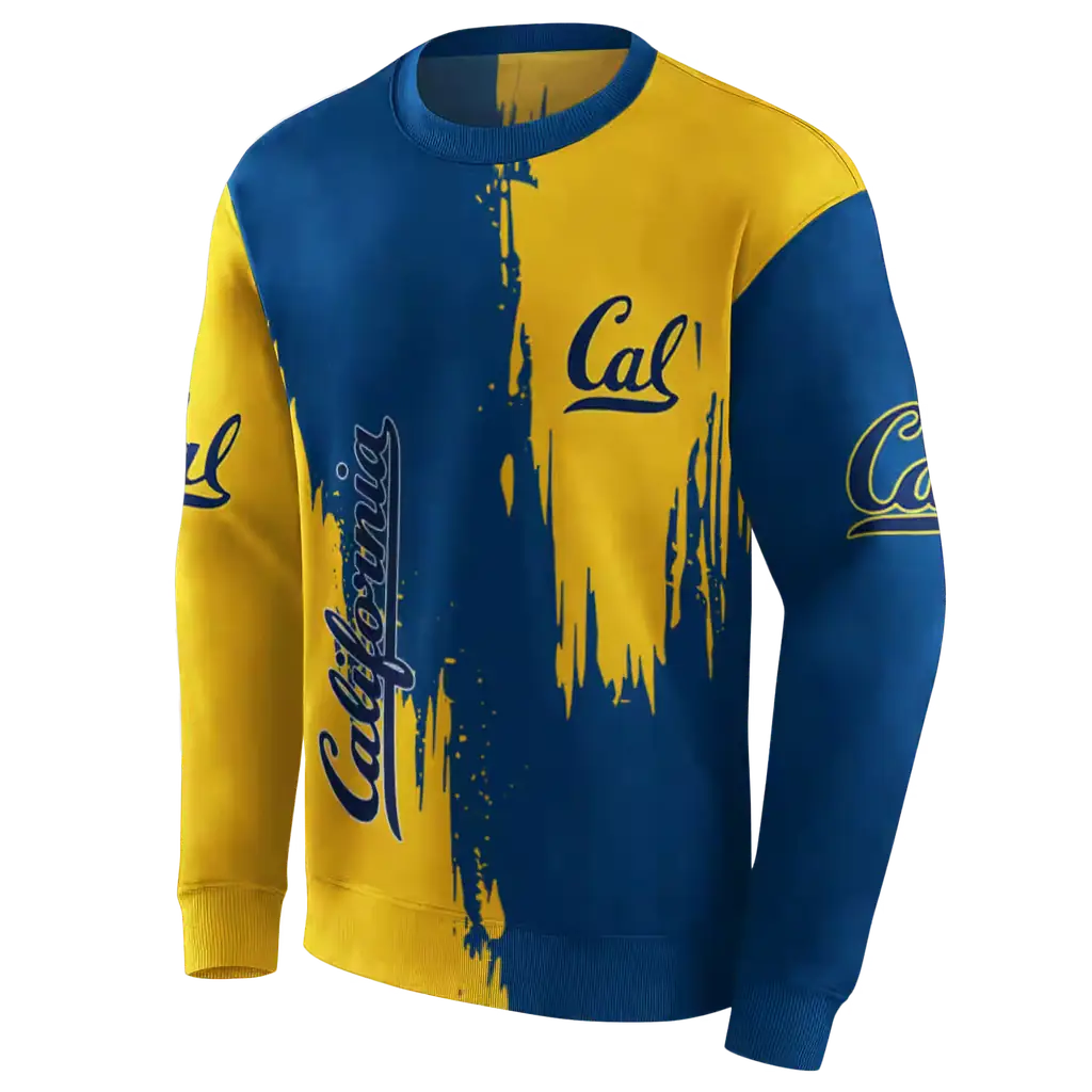 california golden bears splatter effect blue hoodie new arrival california golden bears splatter effect blue hoodie new arrival