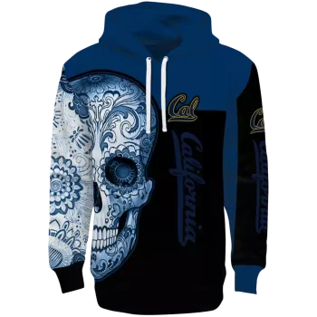 california golden bears sugar skull blue black hoodie best selling