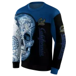 california golden bears sugar skull blue black hoodie best selling