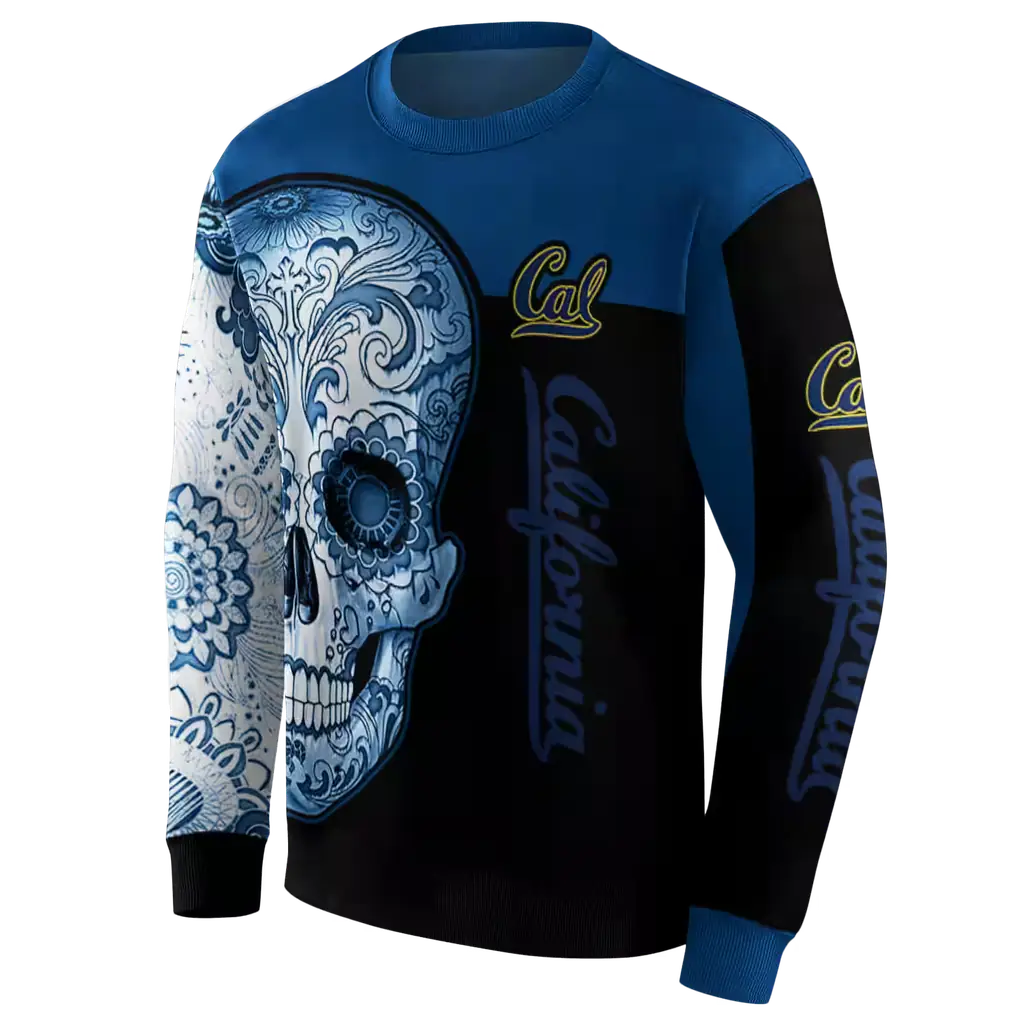 california golden bears sugar skull blue black hoodie new arrival california golden bears sugar skull blue black hoodie new arrival