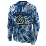 california golden bears tie dye pattern blue hoodie best selling