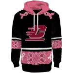central michigan chippewas awareness ribbon black pink hoodie best selling